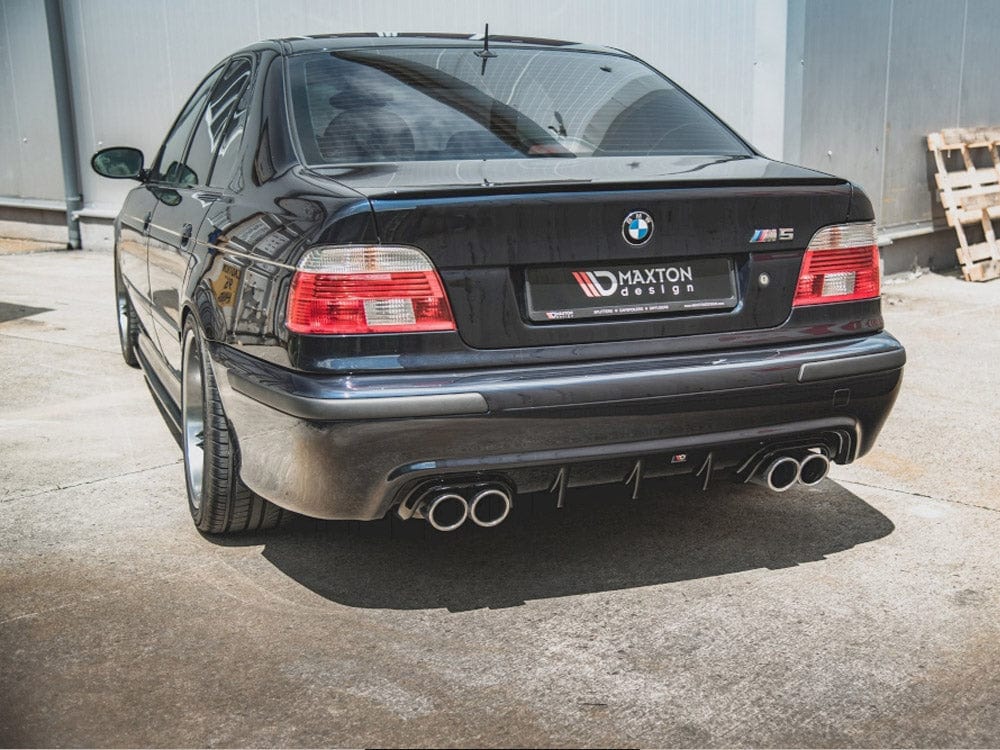 Maxton Design Gloss Black Rear Valance BMW M5 / 5 M-Pack E39 Maxton Design SR