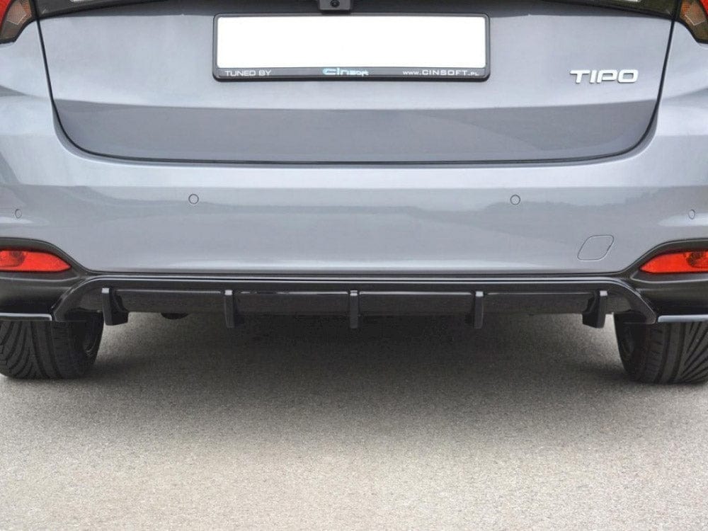Maxton Design Gloss Black Rear Valance Fiat TIPO Station Wagon S-design 2016-UP Maxton Design SR