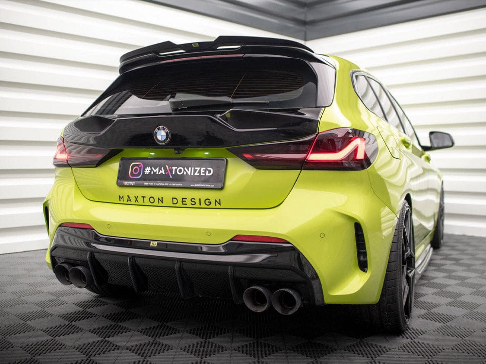 Maxton Design Gloss Black Rear Valance V.3 BMW 1 F40 M-Sport / M135i Maxton Design SR