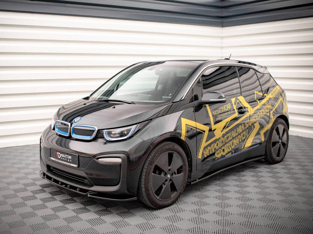 Maxton Design Gloss Black Side Skirts Diffusers Bmw I3 MK1 Facelift 2017-2022 Maxton Design SR
