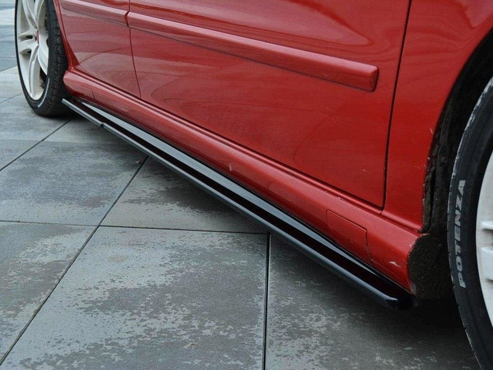 Maxton Design Gloss Black Side Skirts Diffusers Seat Leon MK1 Cupra 2002-2005 Maxton Design SR
