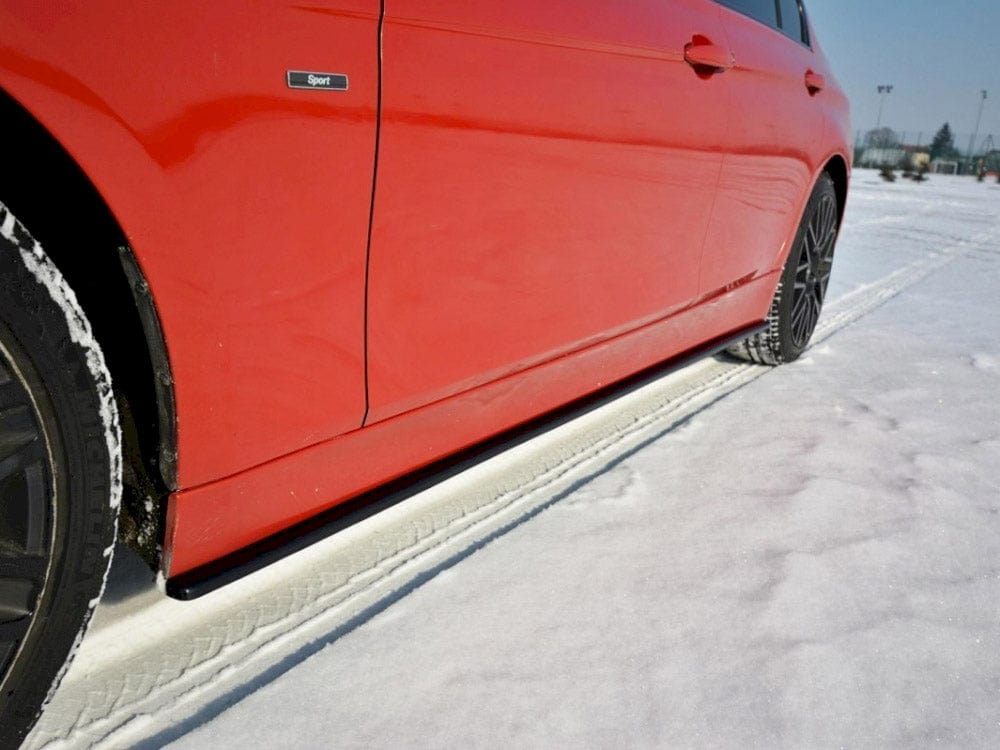 Maxton Design Gloss Black Side Skirts Splitters Bmw 3 F30 Standard 2012-2014 Maxton Design SR