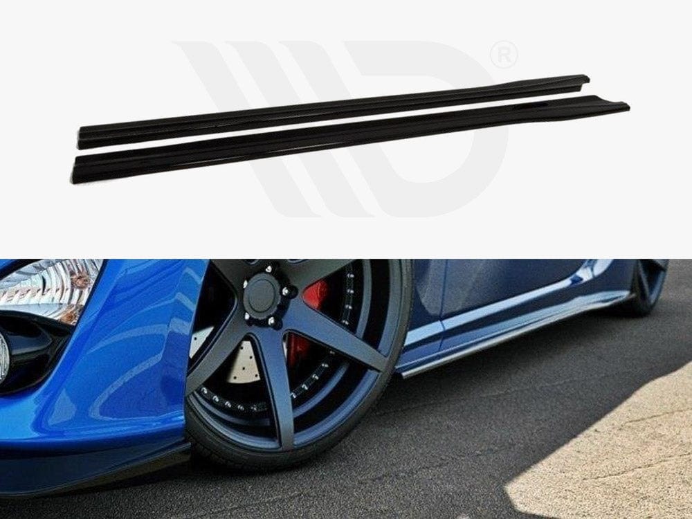 Maxton Design Gloss Black Side Skirts Splitters Toyota GT86 Facelift 2012-2016 Maxton Design SR