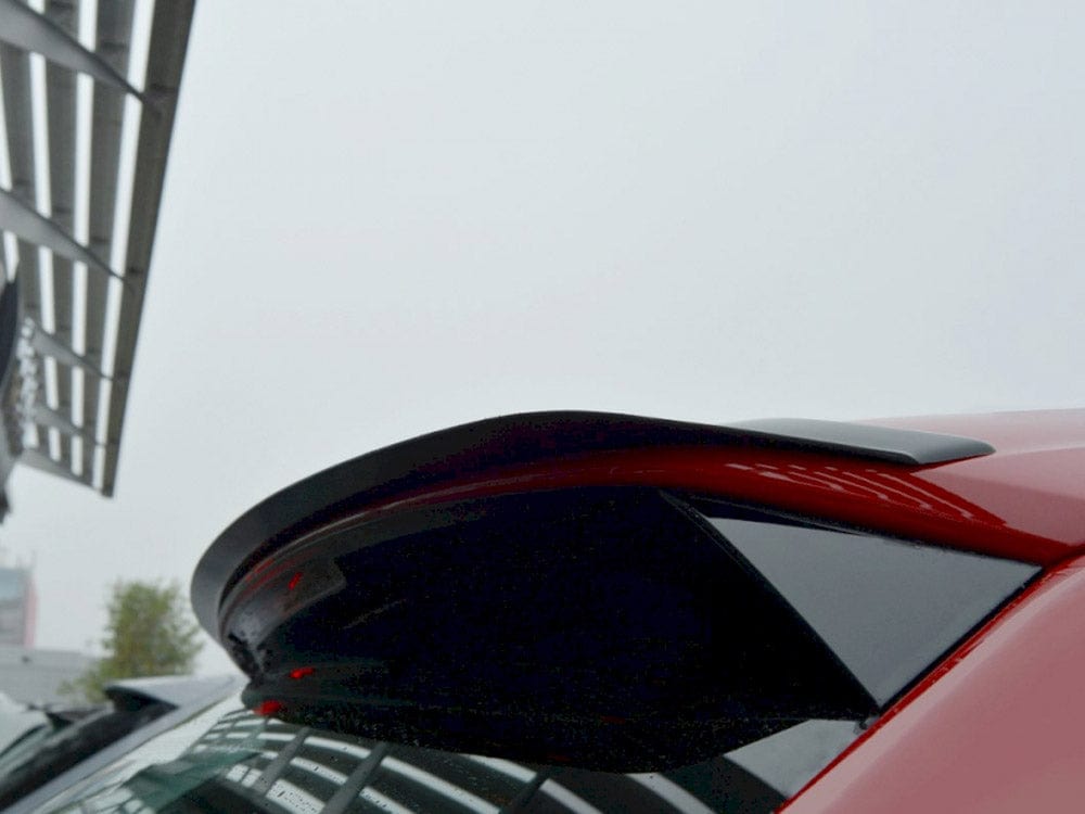 Maxton Design Gloss Black Spoiler CAP Audi Q2 Mk1 Sport Maxton Design SR