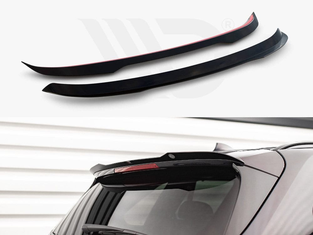 Maxton Design Gloss Black Spoiler CAP BMW X5 M F85 Maxton Design SR