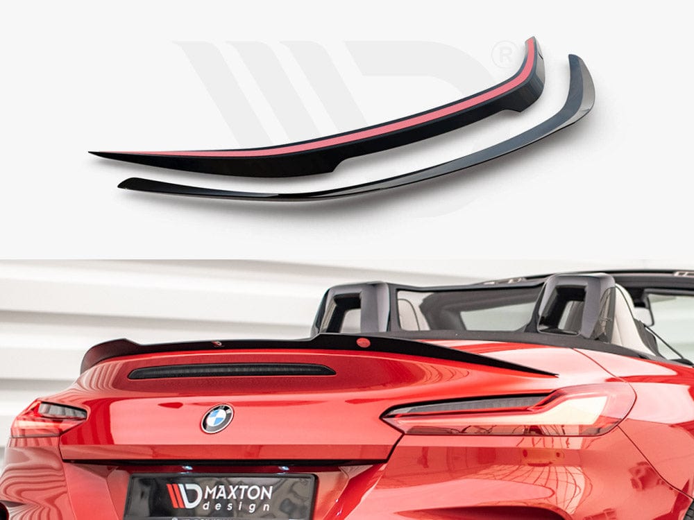 Maxton Design Gloss Black Spoiler CAP Bmw Z4 M-pack G29 2018- Maxton Design SR
