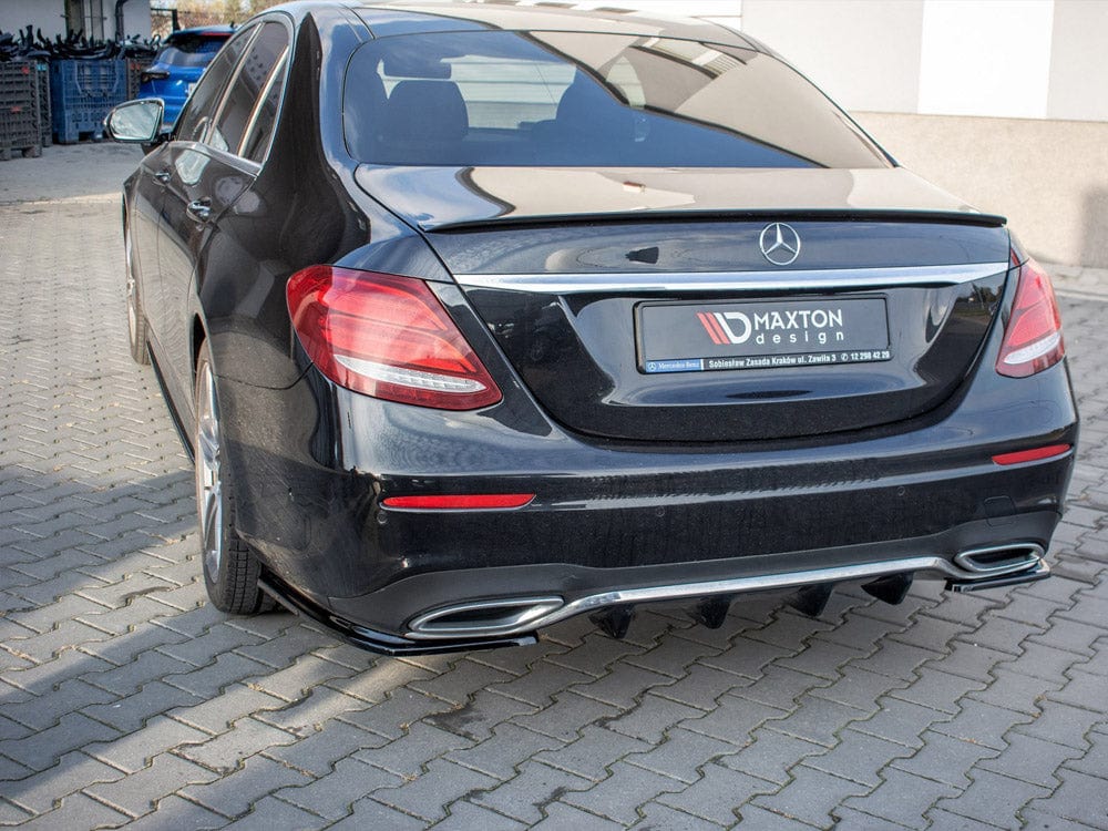 Maxton Design Gloss Black Spoiler CAP Mercedes E43 AMG / AMG-Line W213 Maxton Design SR