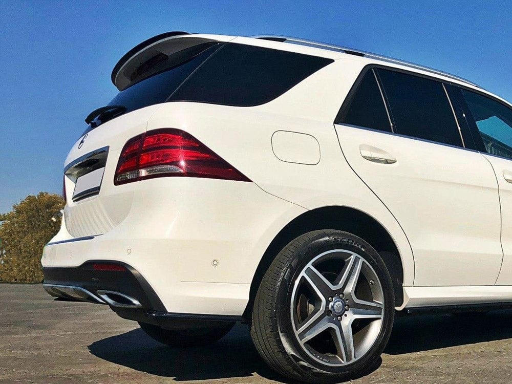 Maxton Design Gloss Black Spoiler CAP Mercedes GLE W166 Amg-line 2015-2018 Maxton Design SR