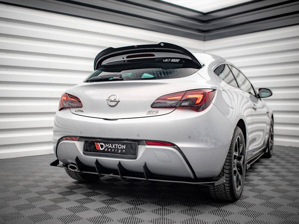 Maxton Design Gloss Black Spoiler CAP Opel Astra GTC Opc-line J 2011-2018 Maxton Design SR