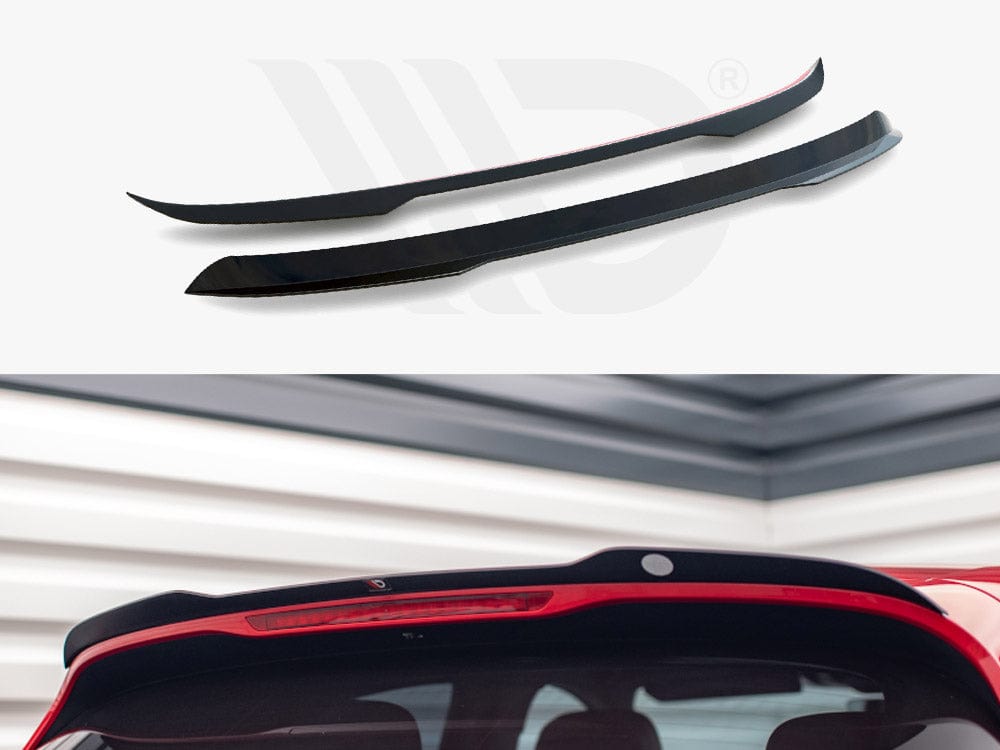Maxton Design Gloss Black Spoiler CAP Porsche Macan Mk1 Facelift Maxton Design SR