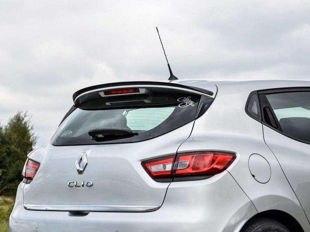 Maxton Design Gloss Black Spoiler CAP Renault CLIO MK4 Standard 2012-2016 Maxton Design SR