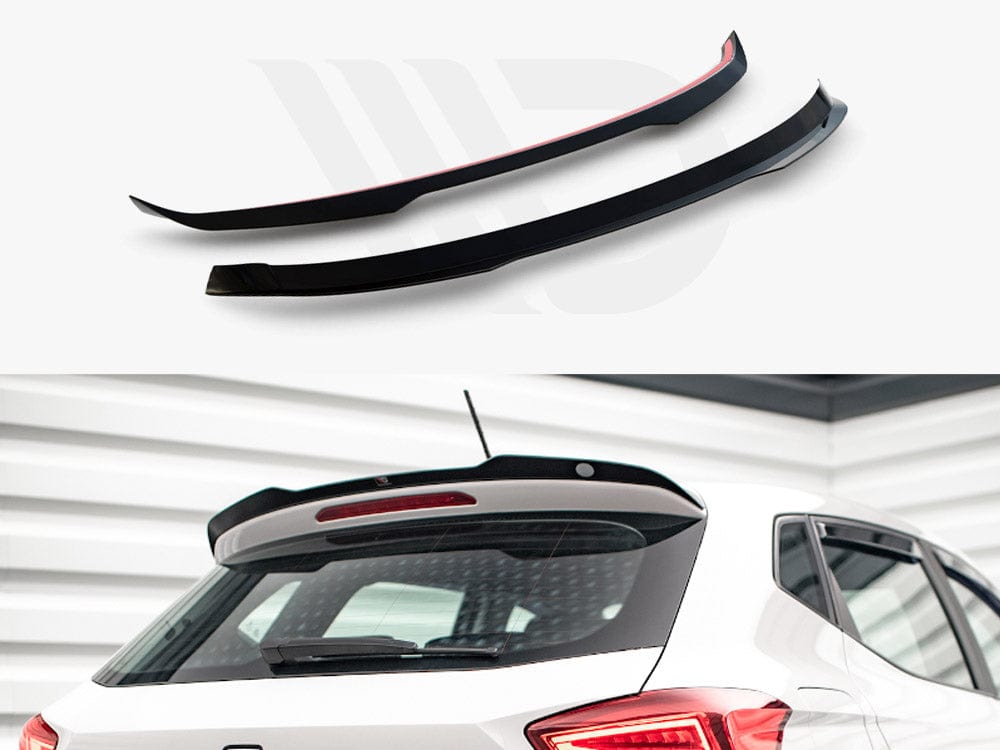 Maxton Design Gloss Black Spoiler CAP Seat Ibiza MK5 2017-2021 Maxton Design SR