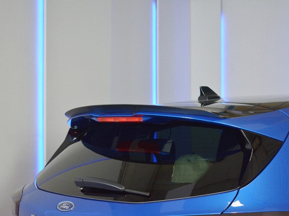 Maxton Design Gloss Black Spoiler CAP V.2 Ford Focus ST-Line Mk4 Maxton Design SR