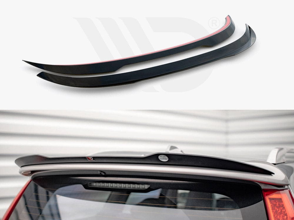 Maxton Design Gloss Black Spoiler Cap V.2 Volvo V70 Mk3 Maxton Design SR