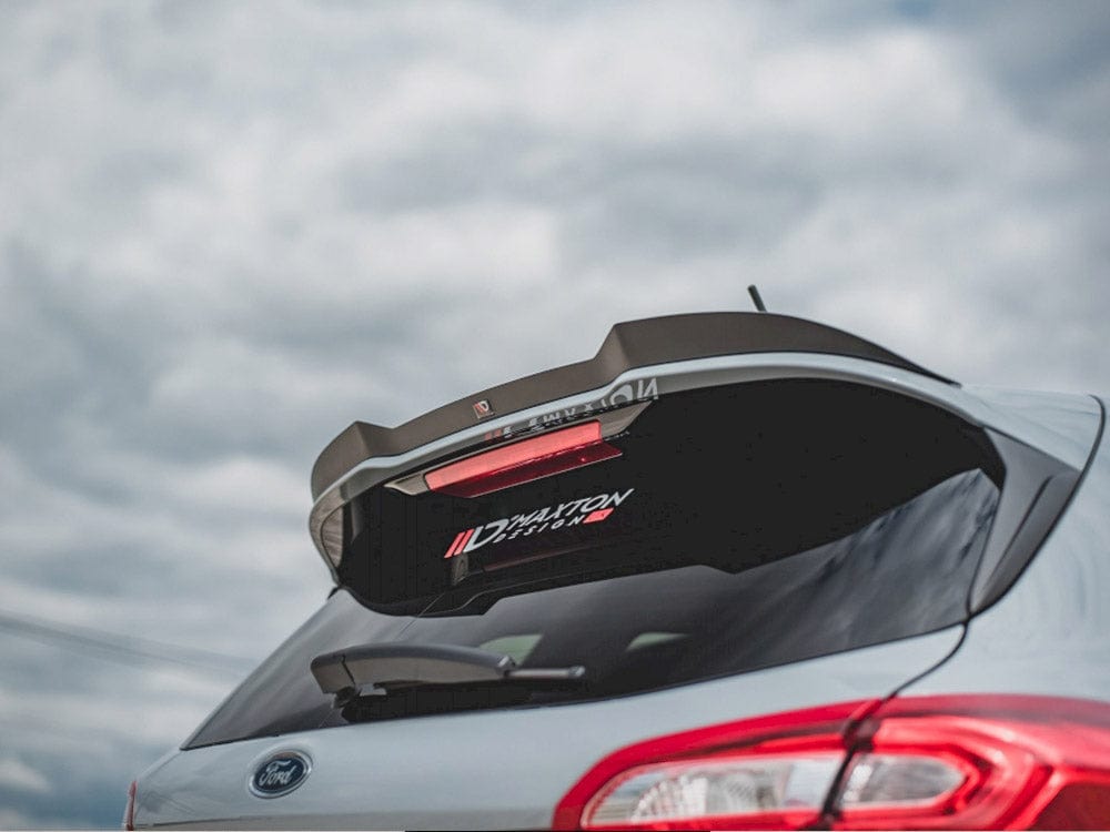 Maxton Design Gloss Black Spoiler CAP V.3 Ford Fiesta MK8 ST / St-line Maxton Design SR
