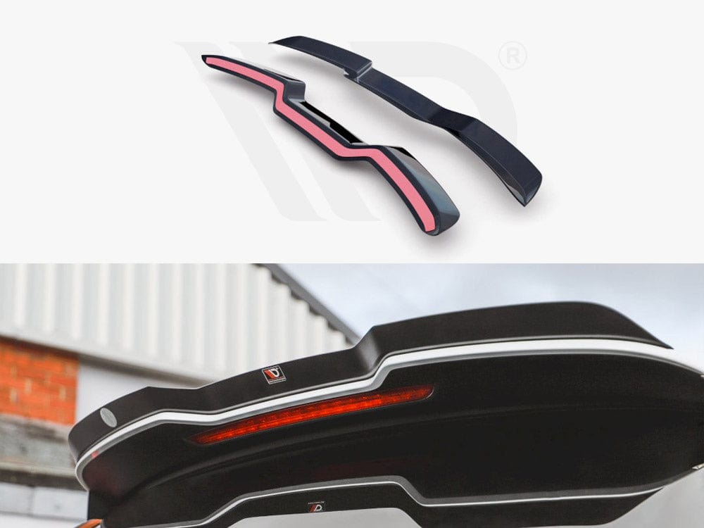 Maxton Design Gloss Black Spoiler CAP V3 Audi RS3 8V/ 8V Facelift Sportback 2015-2020 Maxton Design SR