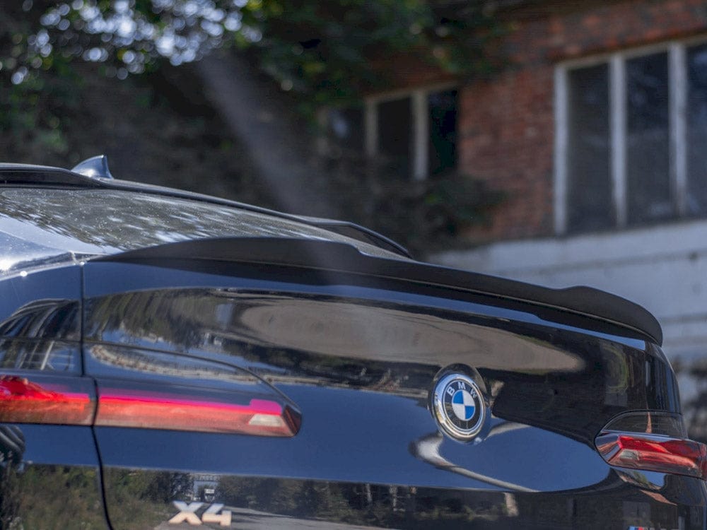 Maxton Design Gloss Black Spoiler Extension Bmw X4 M Sport G02 2018-2021 Maxton Design SR