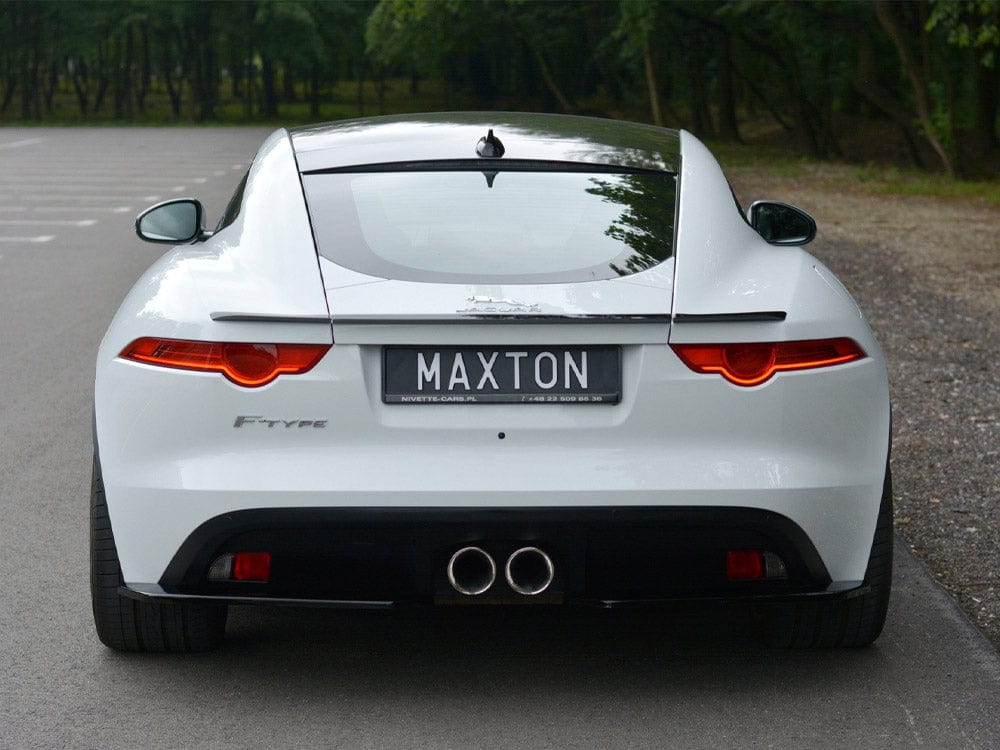 Maxton Design Gloss Black Spoiler Extension Jaguar F Type 2013-2016 Maxton Design SR