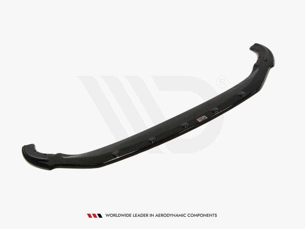 Maxton Design Gloss Black / Yellow Front Splitter Skoda Fabia II Facelif Model, Standard Bumper Maxton Design SR