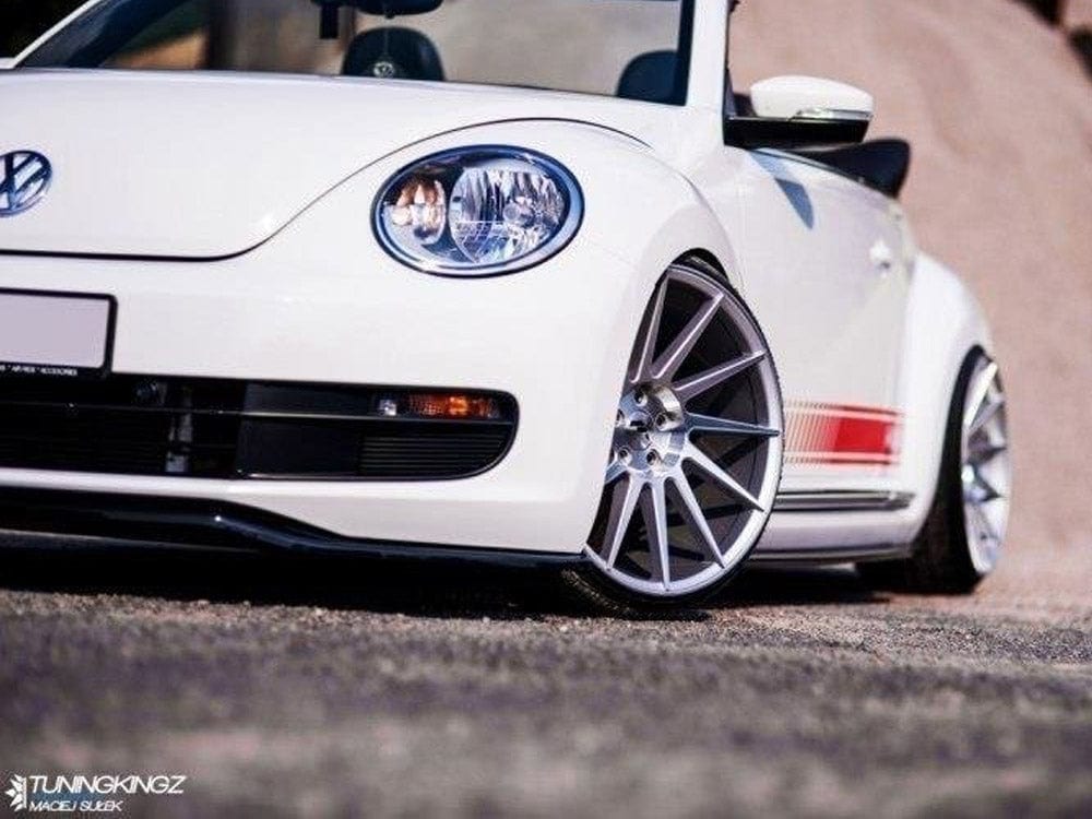Maxton Design Gloss Black / Yellow Front Splitter V.1 VW Beetle 2011-2015 Maxton Design SR