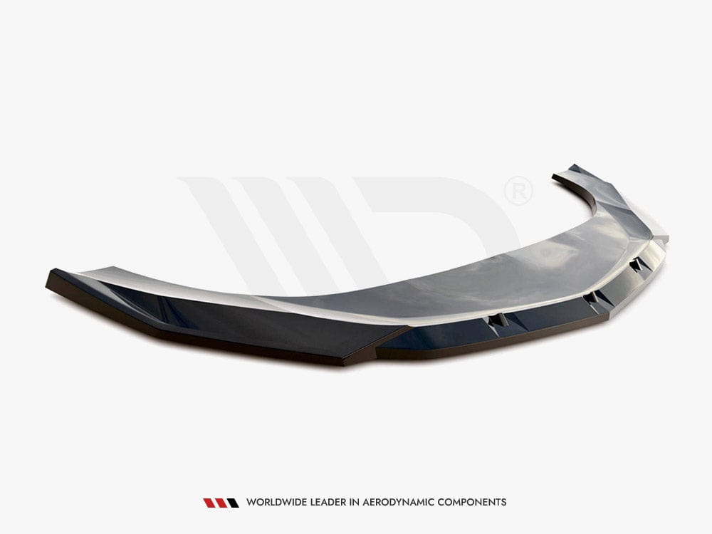 Maxton Design Gloss Black / Yellow Front Splitter V.2 Lamborghini URUS MK1 Maxton Design SR
