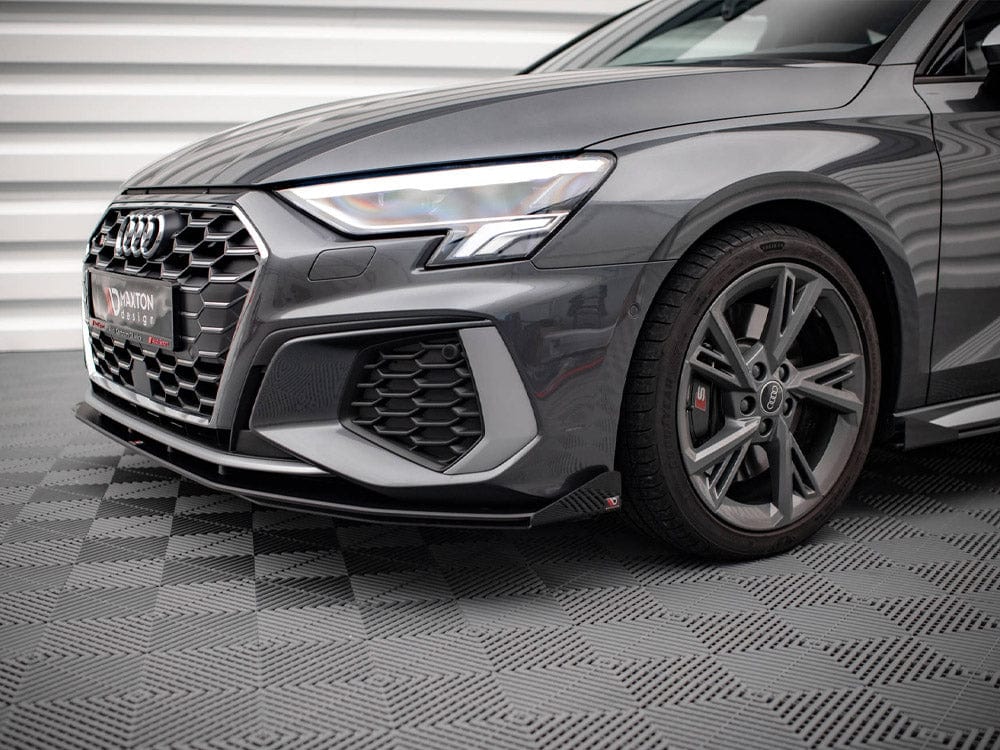Maxton Design Gloss Flaps Front Flaps Audi S3 / A3 S-Line 8Y Maxton Design SR