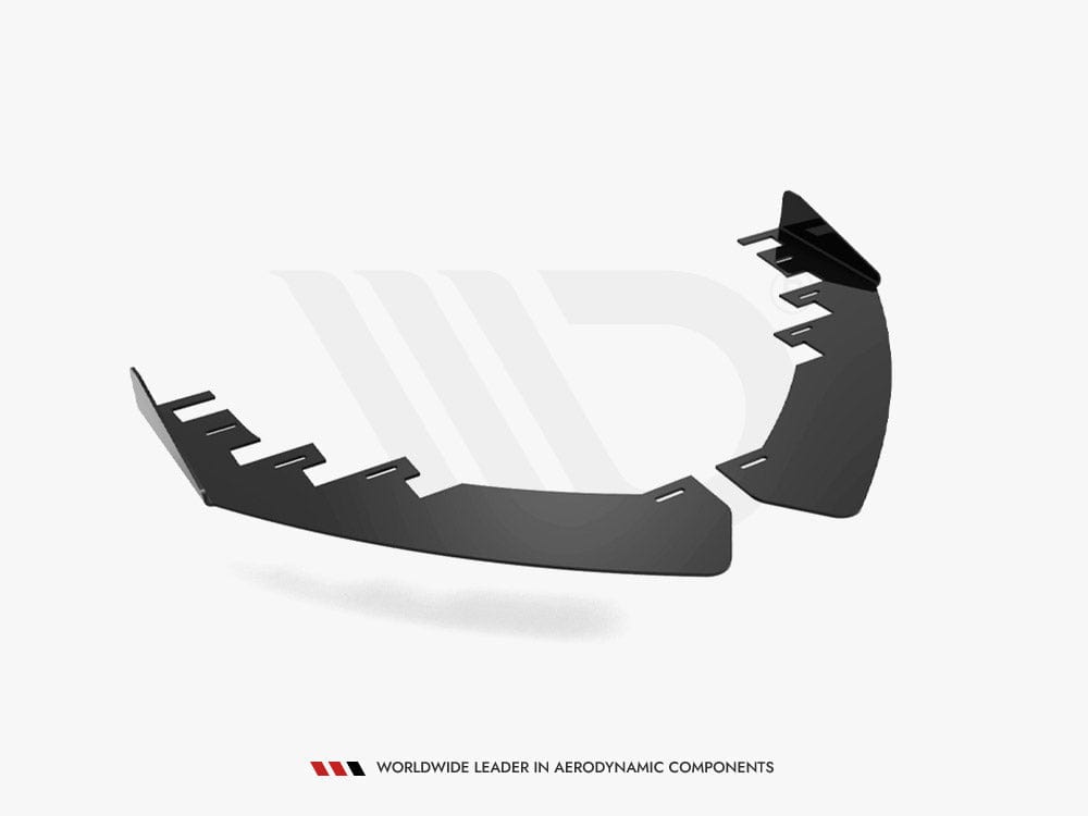 Maxton Design Gloss Flaps Front Flaps Audi S3 / A3 S-Line Sportback 8V Facelift Maxton Design SR