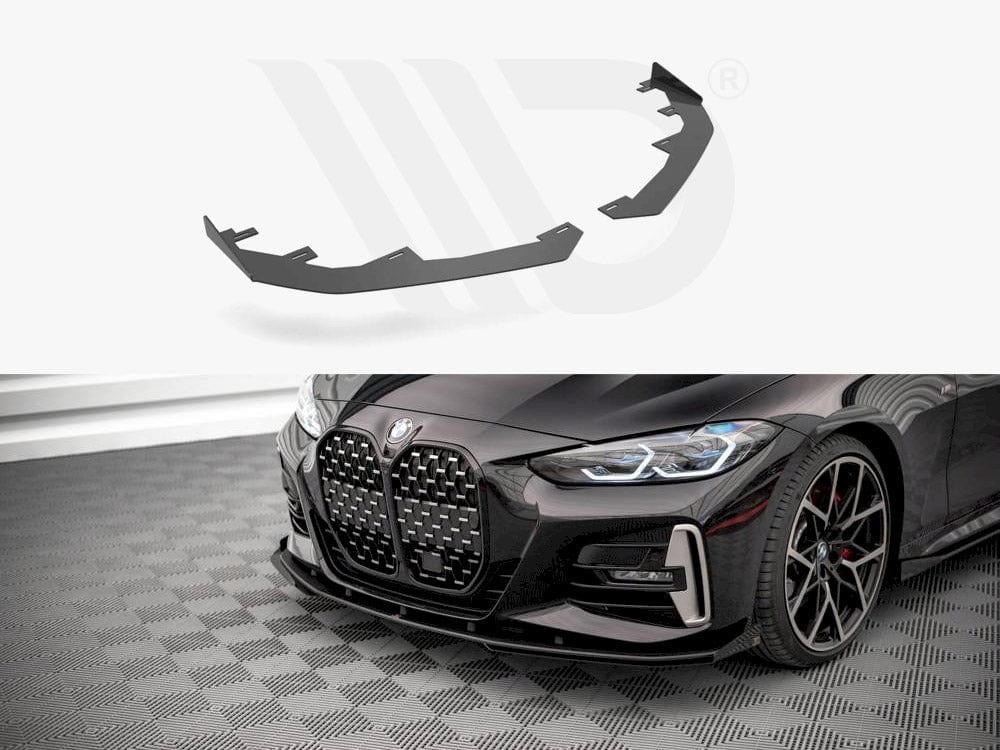 Maxton Design GLOSS FLAPS Front Flaps Bmw 4 M-pack G22 2020- Maxton Design SR