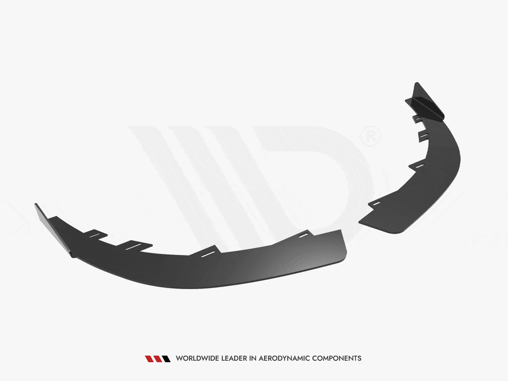 Maxton Design GLOSS FLAPS Front Flaps Ford Fiesta ST Mk6 Maxton Design SR