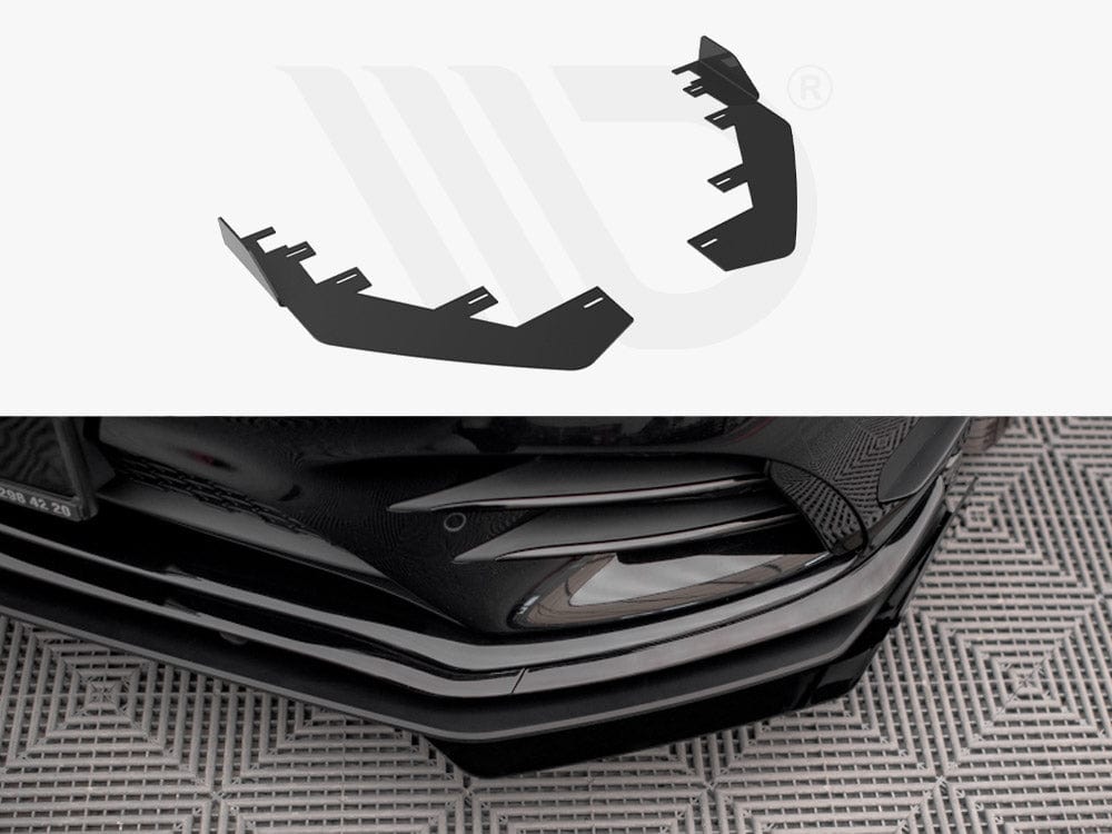 Maxton Design Gloss Flaps Front Flaps Mercedes A35 AMG / AMG-Line Aero Pack W177 Maxton Design SR