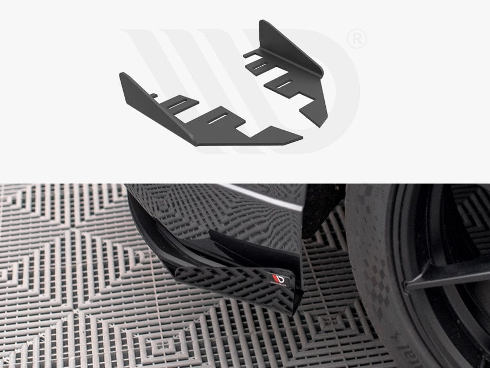 Maxton Design GLOSS FLAPS Rear Side Flaps Audi S3 Sportback 8V Facelift Maxton Design SR