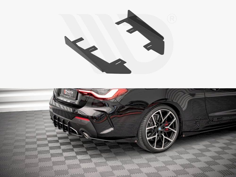 Maxton Design GLOSS FLAPS Rear Side Flaps Bmw 4 M-pack G22 2020- Maxton Design SR