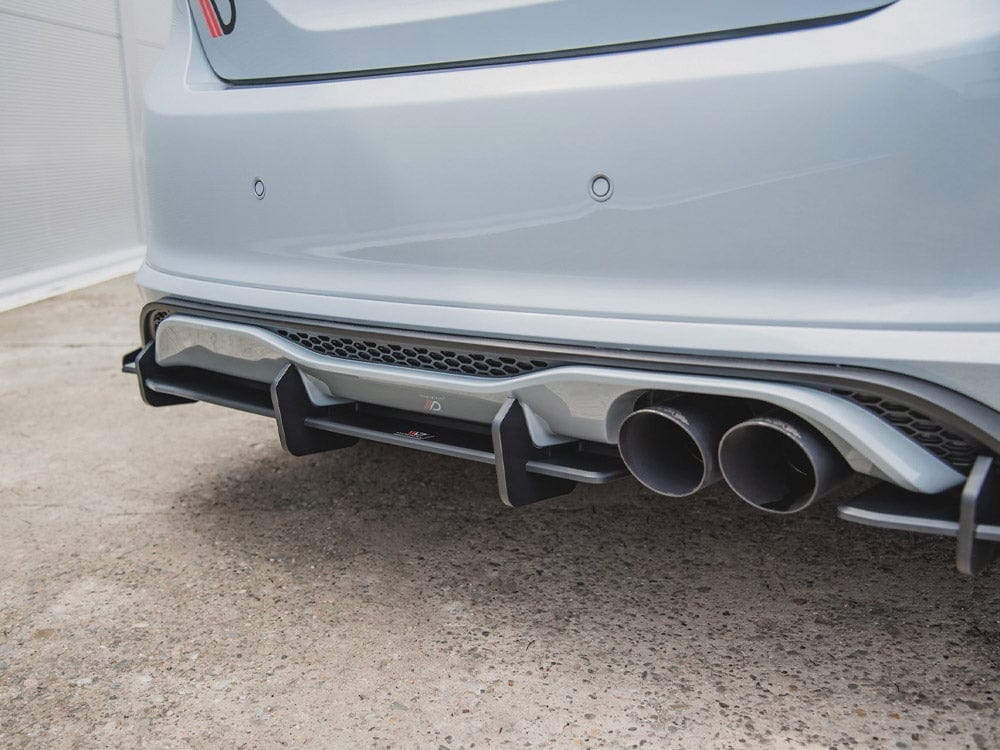 Maxton Design GLOSS FLAPS Rear Side Flaps Ford Fiesta Mk8 ST Maxton Design SR
