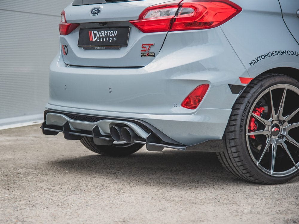 Maxton Design GLOSS FLAPS Rear Side Flaps Ford Fiesta Mk8 ST Maxton Design SR