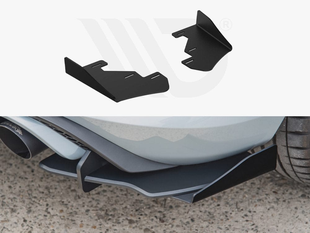Maxton Design GLOSS FLAPS Rear Side Flaps Ford Fiesta Mk8 ST Maxton Design SR