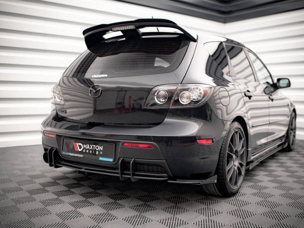 Maxton Design GLOSS FLAPS Rear Side Flaps Mazda 3 MPS Mk1 Maxton Design SR