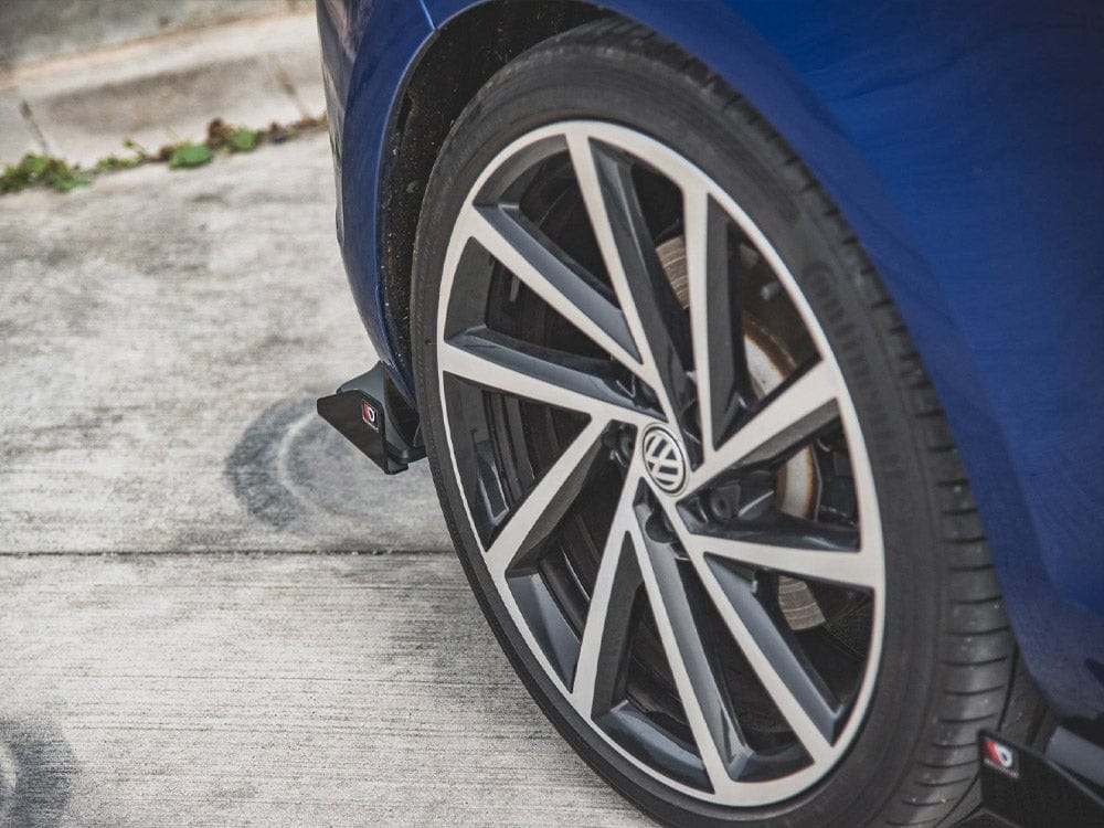 Maxton Design GLOSS FLAPS Rear Side Flaps VW Golf 7 R Facelift Maxton Design SR