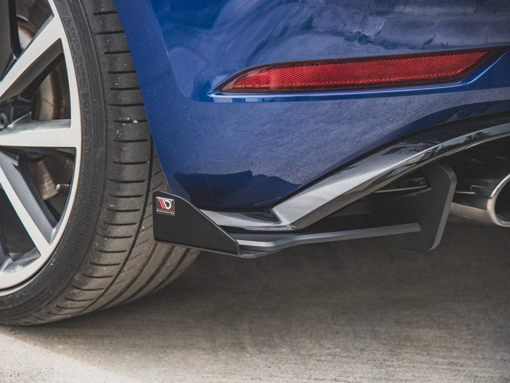 Maxton Design GLOSS FLAPS Rear Side Flaps VW Golf 7 R Facelift Maxton Design SR