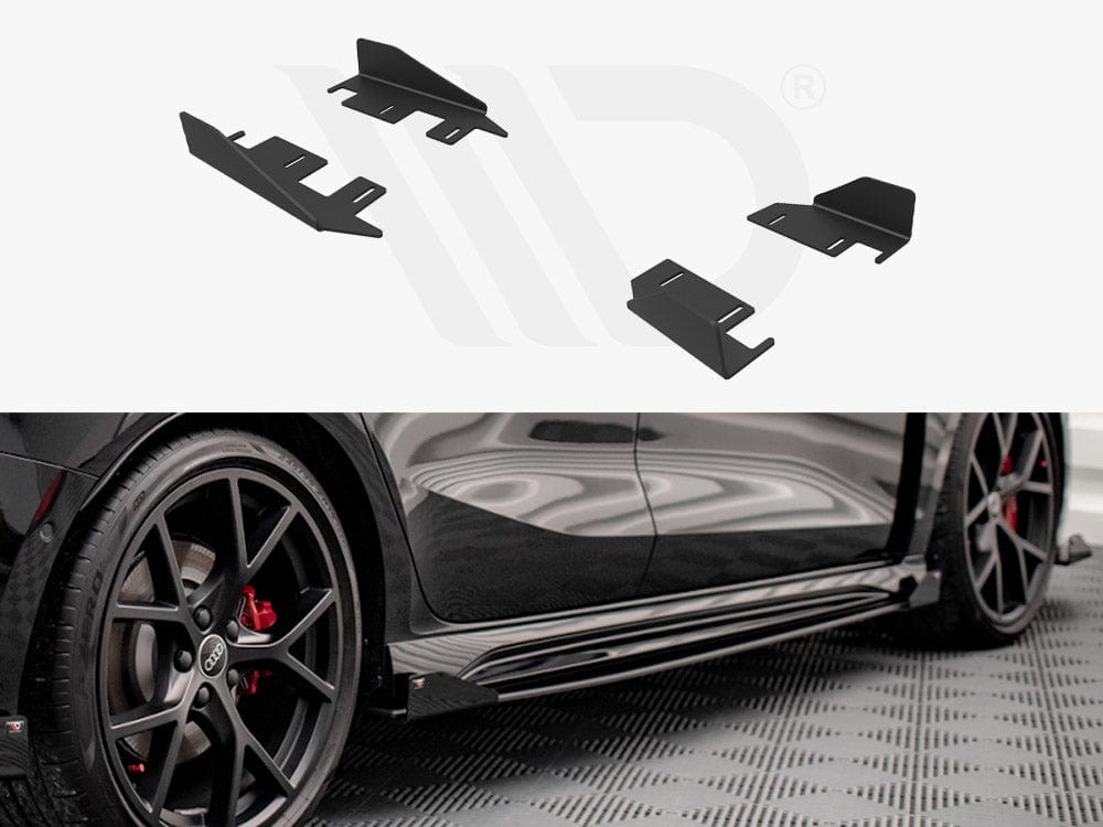 Maxton Design GLOSS FLAPS Side Flaps Audi RS3 Sportback 8Y 2020- Maxton Design SR