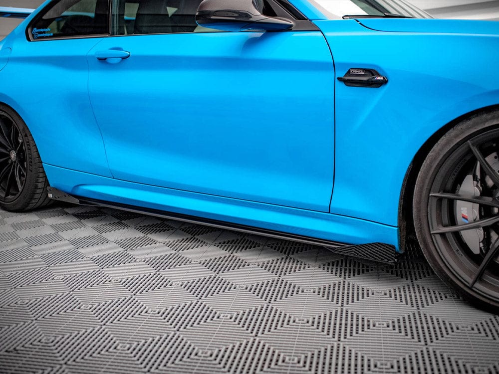 Maxton Design GLOSS FLAPS Side Flaps BMW M2 F87 Maxton Design SR