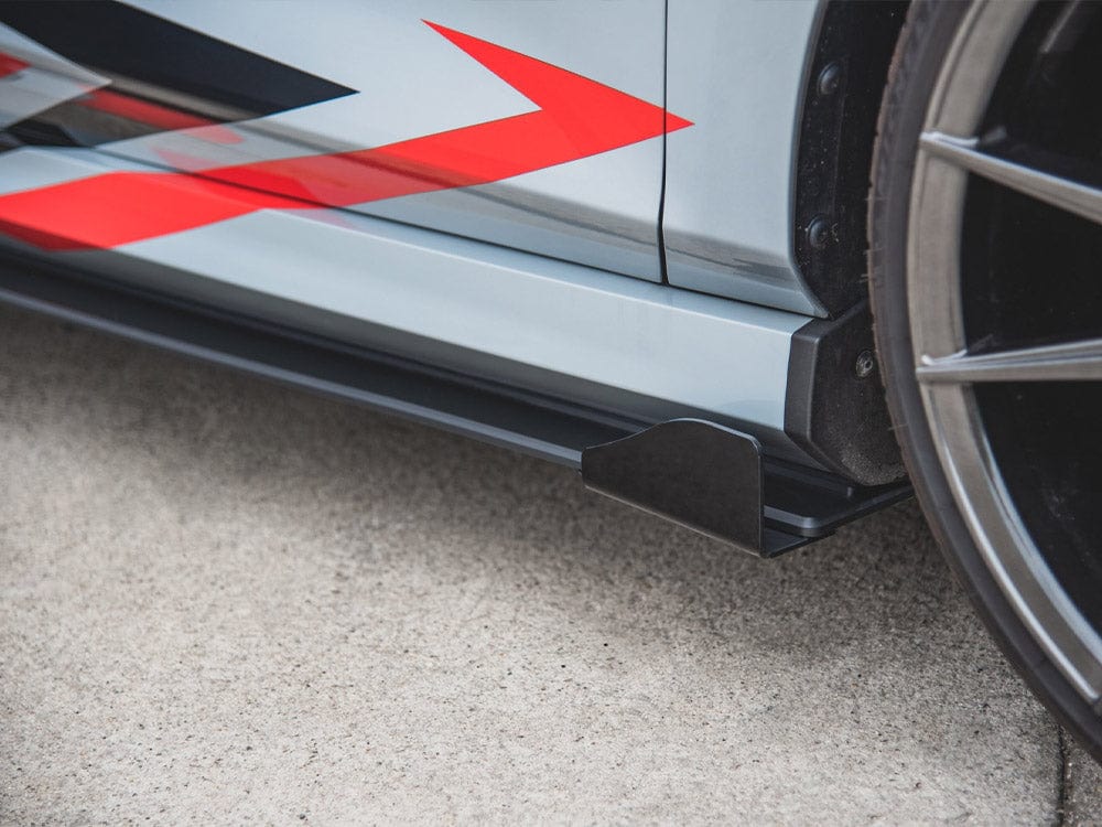 Maxton Design GLOSS FLAPS Side Flaps Ford Fiesta Mk8 ST / ST-Line Maxton Design SR