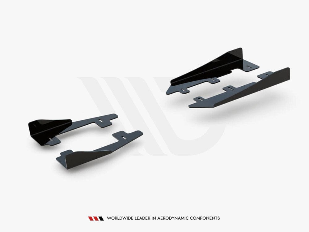 Maxton Design GLOSS FLAPS Side Flaps Ford Focus RS MK3 2015-2018 Maxton Design SR