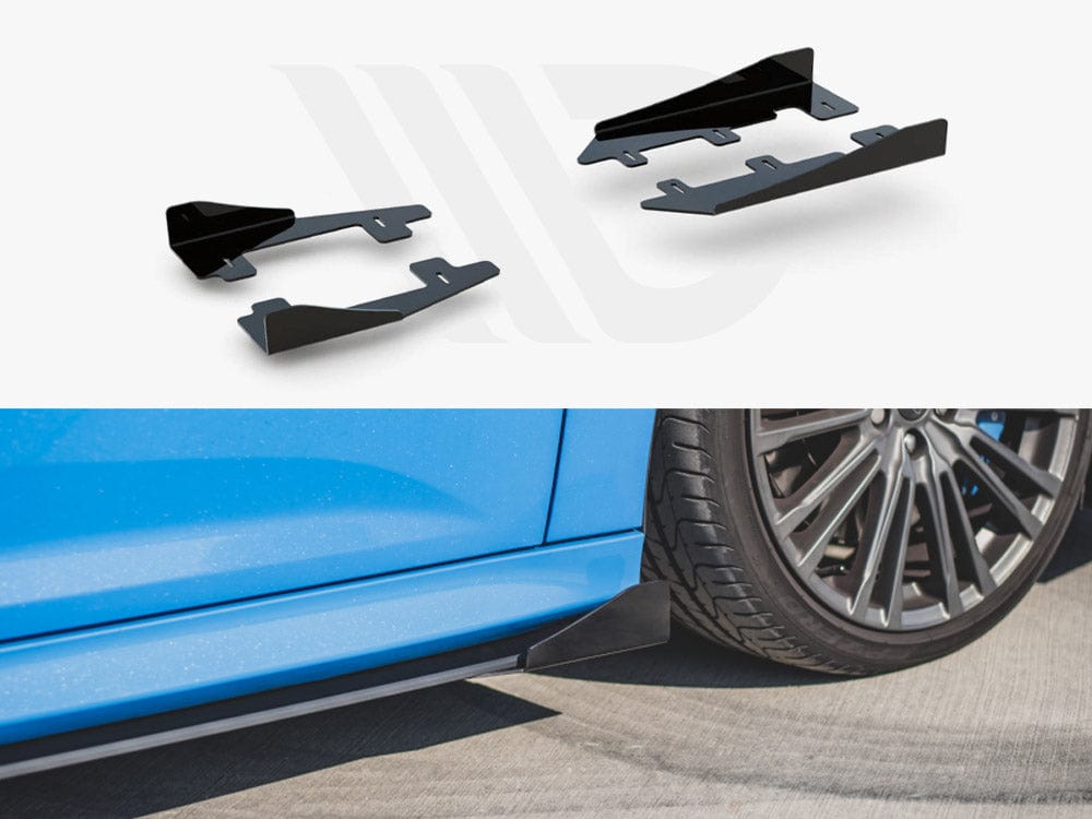 Maxton Design GLOSS FLAPS Side Flaps Ford Focus RS MK3 2015-2018 Maxton Design SR