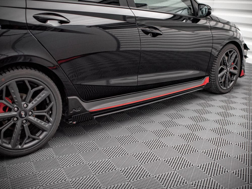 Maxton Design GLOSS FLAPS Side Flaps Hyundai I20 N MK3 2020- Maxton Design SR