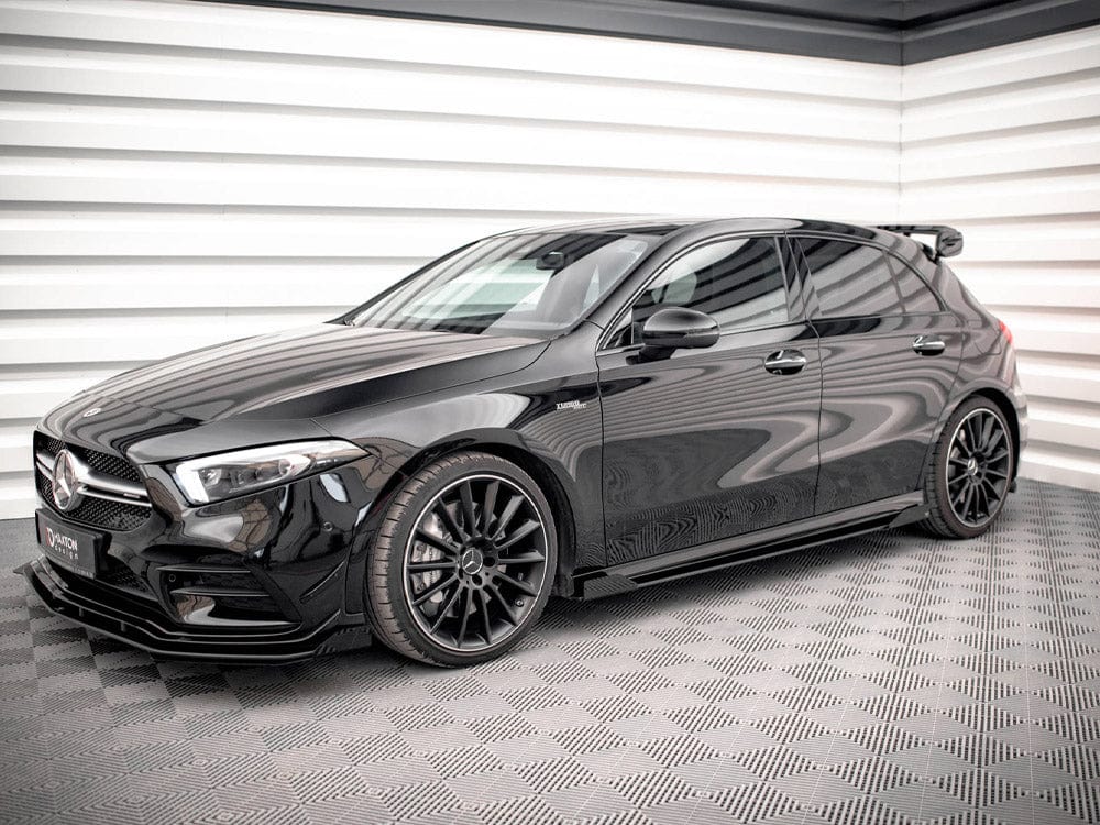 Maxton Design Gloss Flaps Side Flaps Mercedes A35 AMG / AMG-Line Aero Pack W177 Maxton Design SR