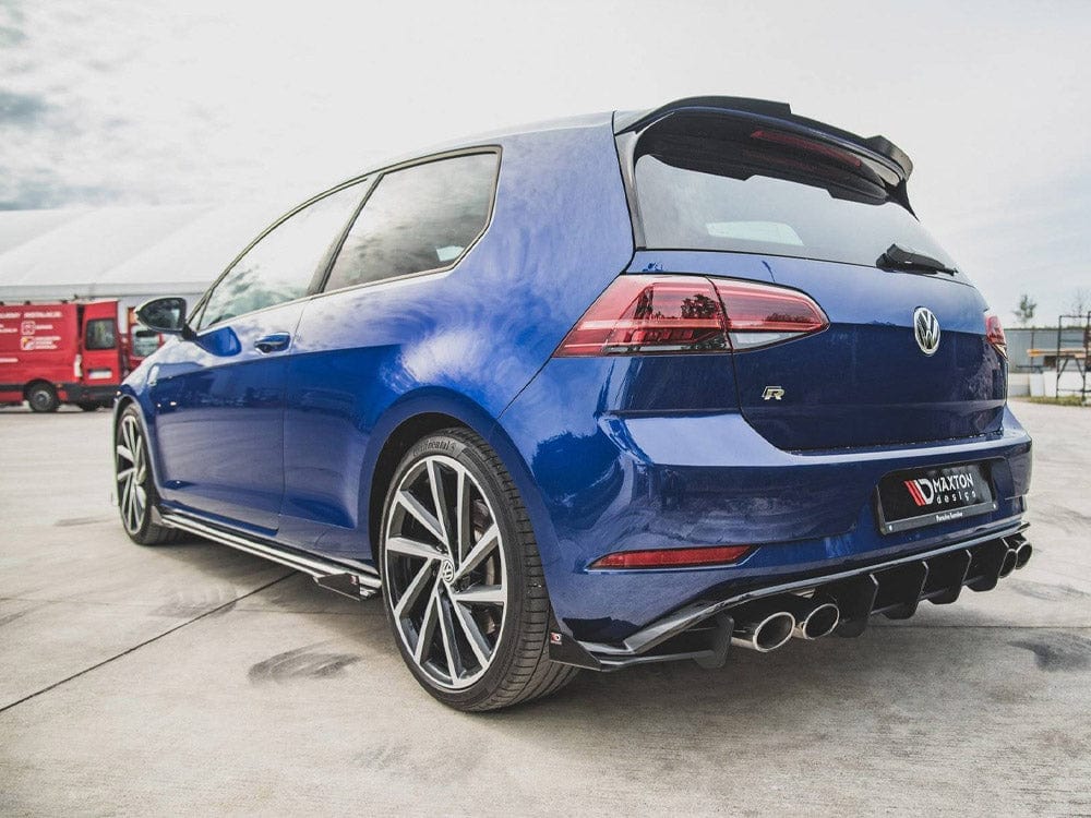 Maxton Design Gloss Flaps Side Flaps VW Golf 7 R / R-Line Facelift Maxton Design SR