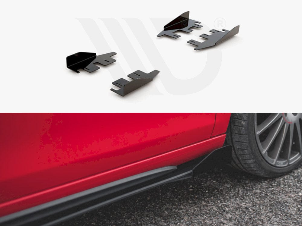 Maxton Design GLOSS FLAPS Side Flaps VW Golf GTI MK6 2008-2012 Maxton Design SR