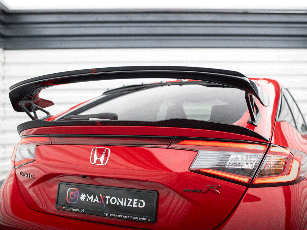 Maxton Design Lower Spoiler CAP Honda Civic Type-R Mk 11 Maxton Design SR