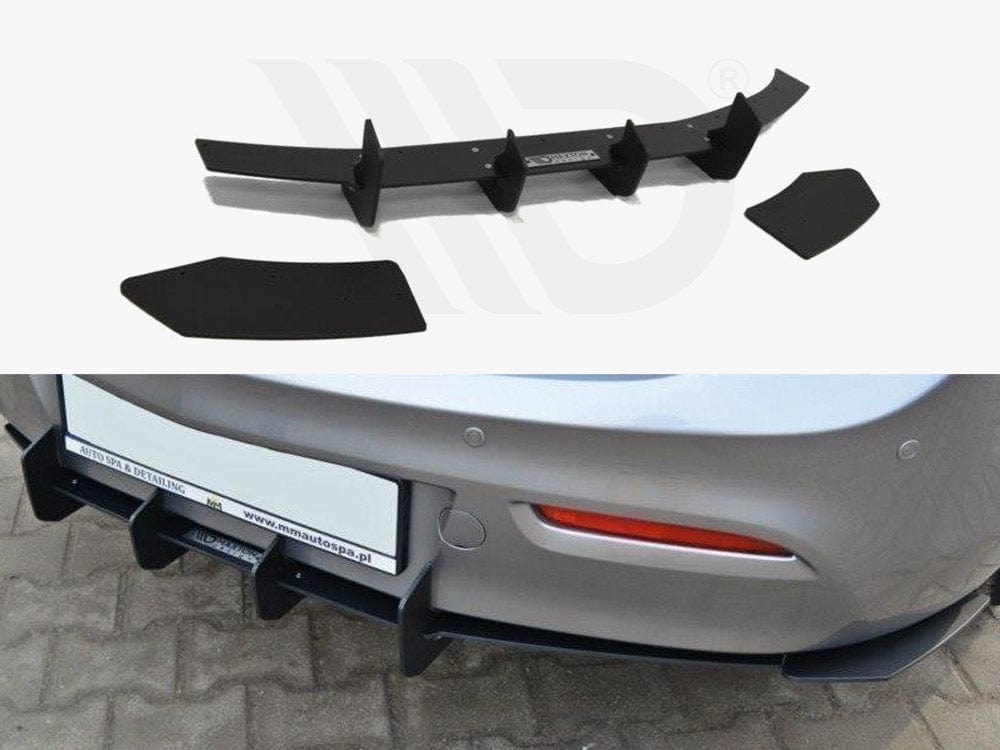 Maxton Design Mazda 3 MK2 Sport (Preface) Rear Diffuser & Rear Side Splitters Maxton Design SR