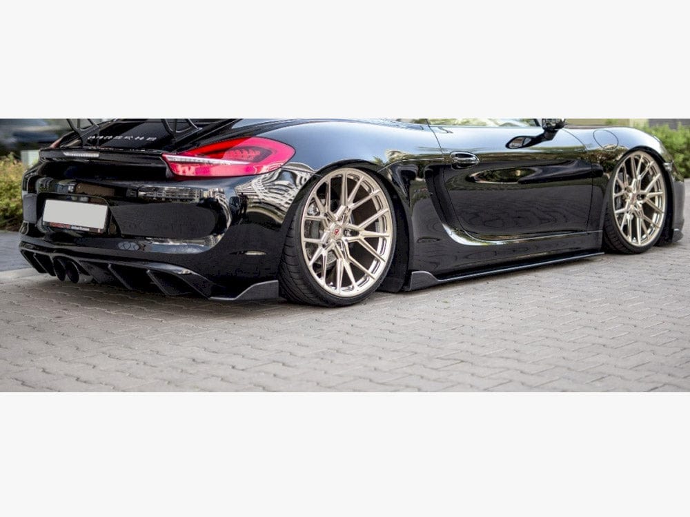 Maxton Design No Rear Side Splitters Porsche Cayman MK2 981C 2013- Maxton Design SR